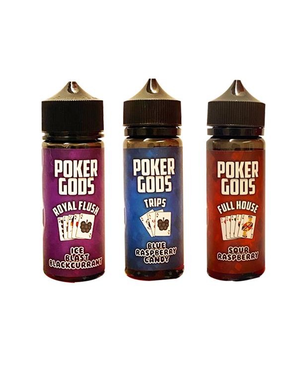 Poker Gods 0mg 100ml Shortfill (70VG/30PG)