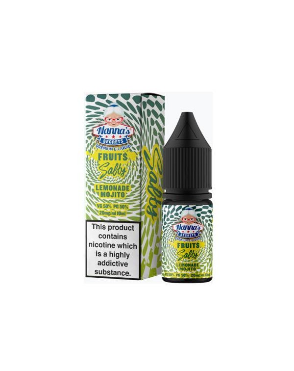 20mg Nanna’s Secret Fruits 10ml Flavoured Ni...