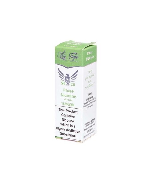 18mg City Vape Flavourless Nicotine Shot 10ml (80VG-20PG)